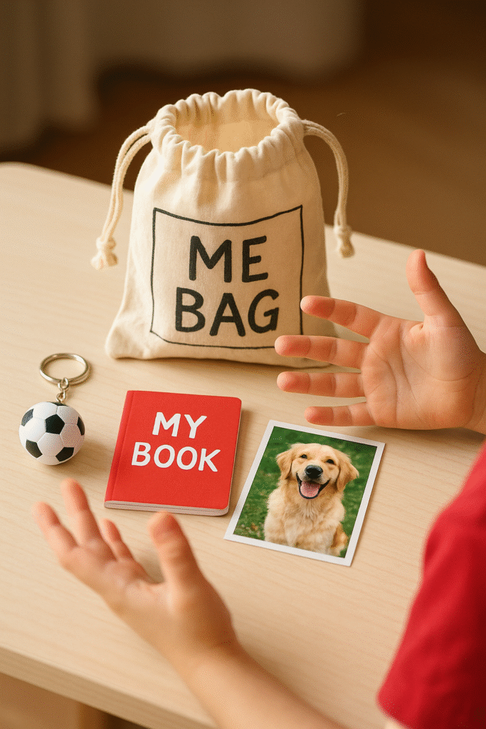 “Me Bag” Back-to-School Show & Tell