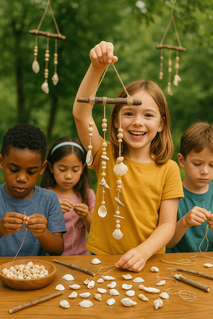DIY Nature Wind Chimes