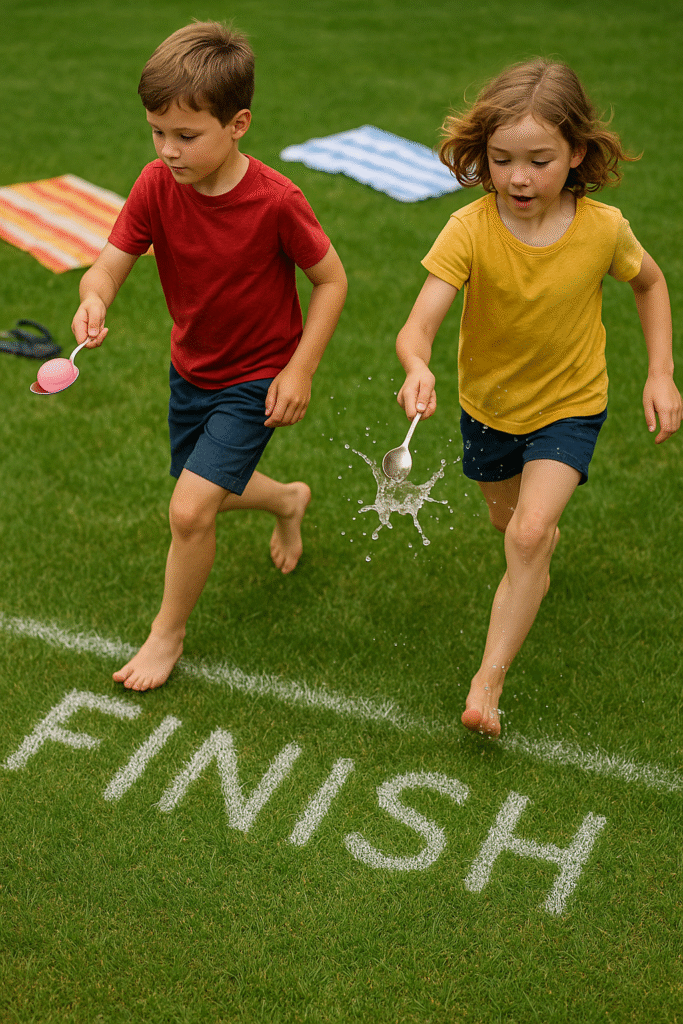 Spoon-and-Splash Race