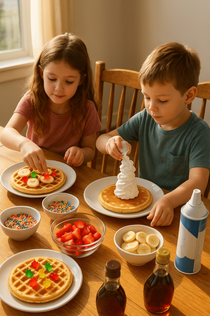 Waffle or Pancake Decorating