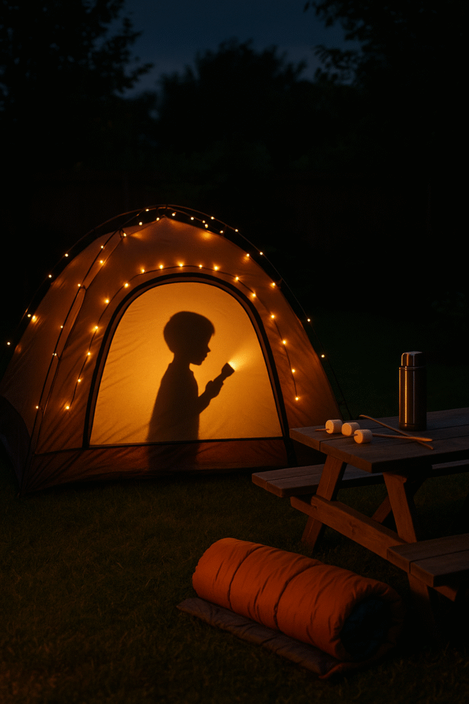 Backyard Camping Night