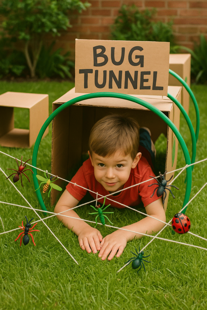 Bug-Themed Obstacle Crawl
