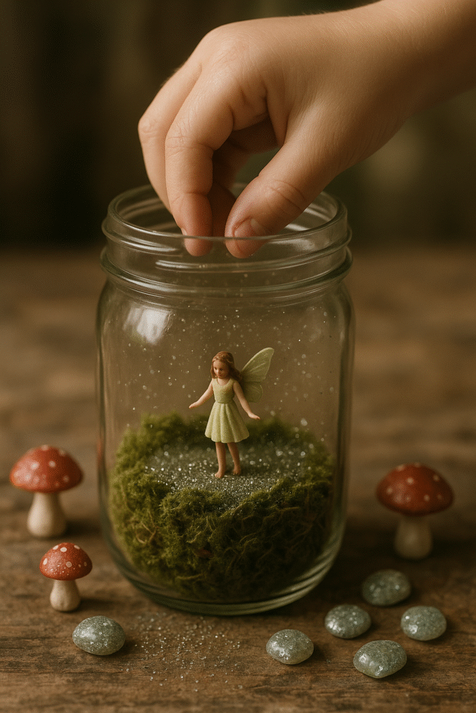 Fairy Garden Jar Station