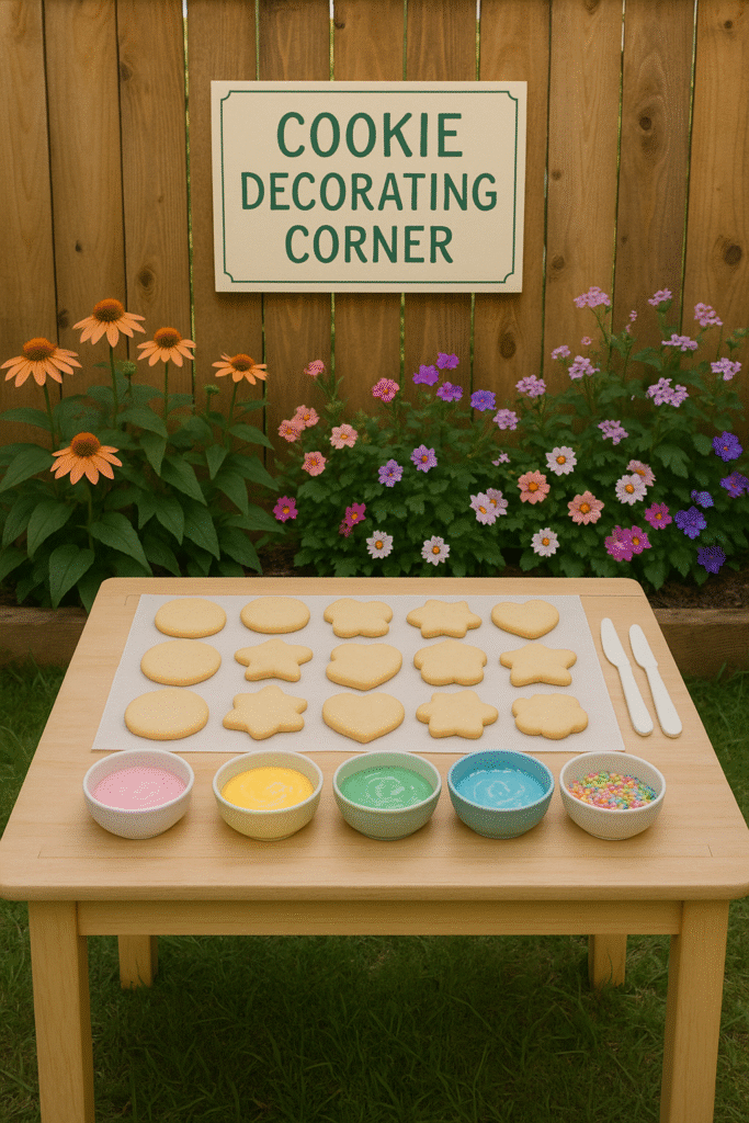 Cookie Decorating Corner