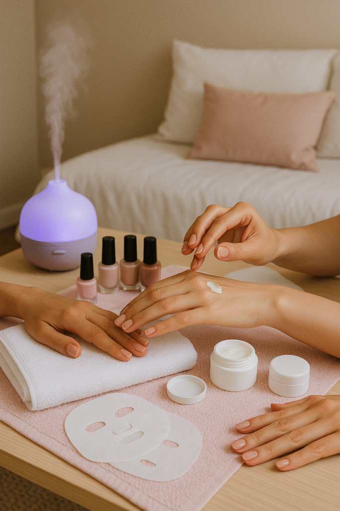 Spa and Nail Session