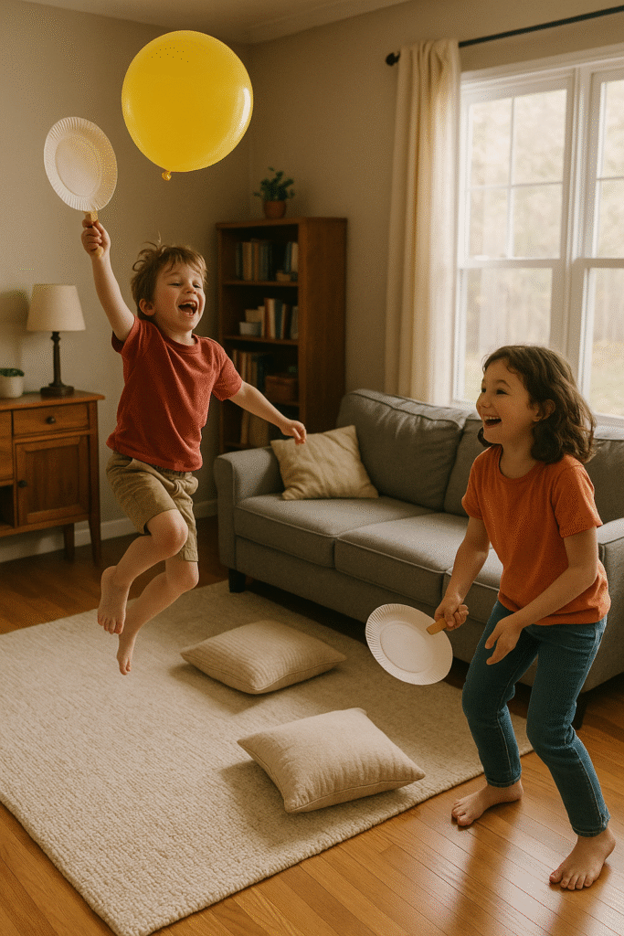 Balloon Tennis Match