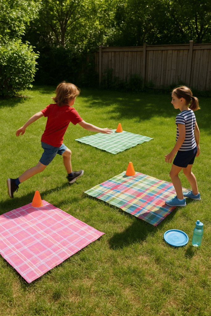 Freeze Tag with Safe Zones