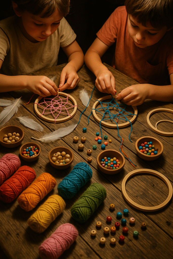 DIY Dream Catcher Craft