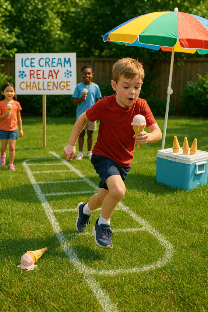 Ice Cream Relay Challenge