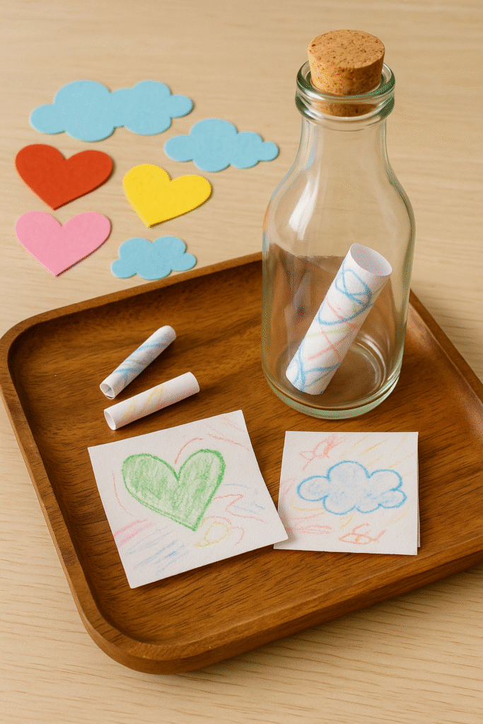 Message-in-a-Bottle Art