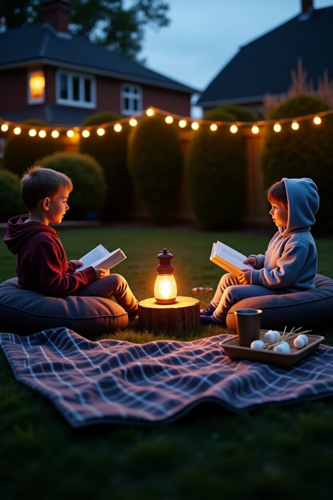 Campfire Story Circle (No Fire Needed)