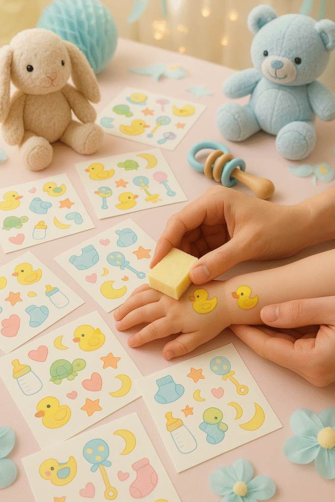 Temporary Tattoo Station