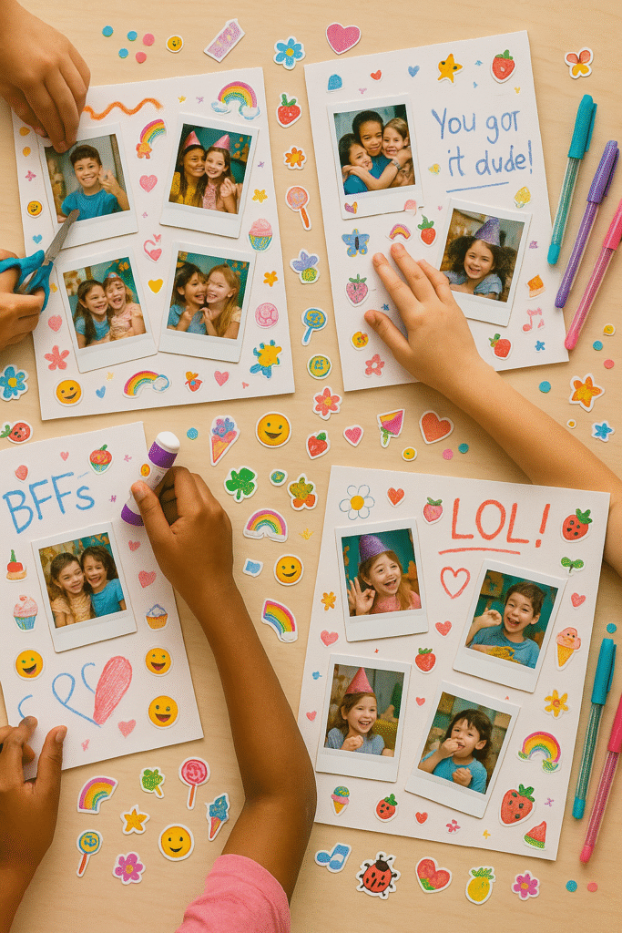 Party Scrapbook Station