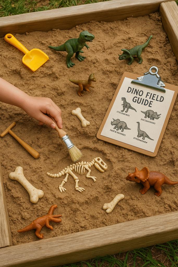 Sandpit Dinosaur Dig