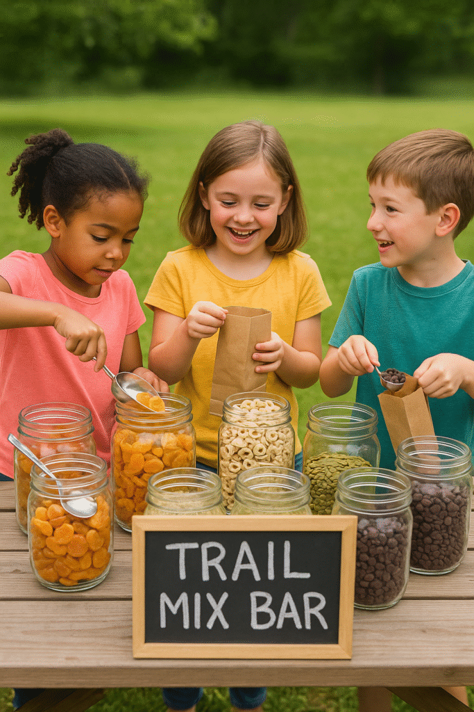 Build-Your-Own Trail Mix Station