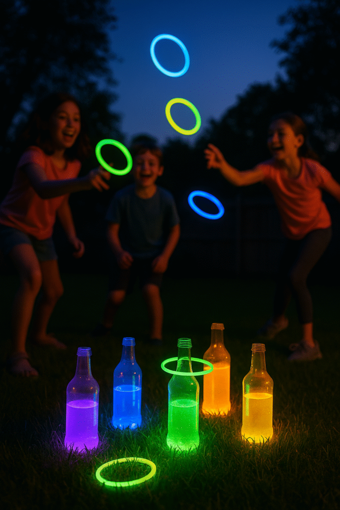 Glow-in-the-Dark Ring Toss