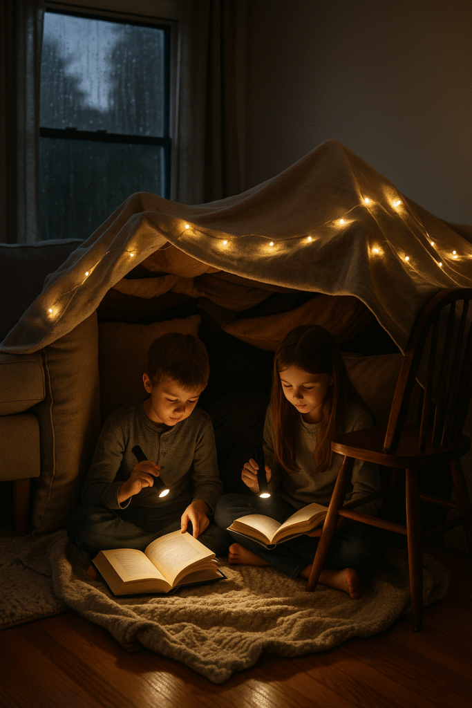 Rainy Day Fort Building
