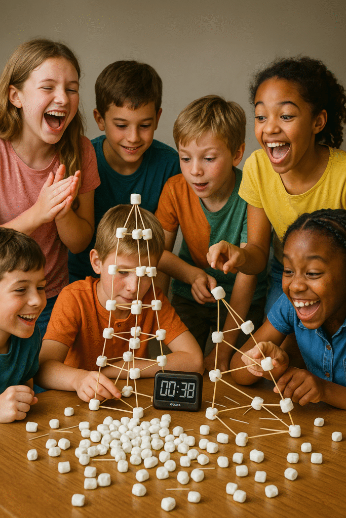 Marshmallow Tower Challenge