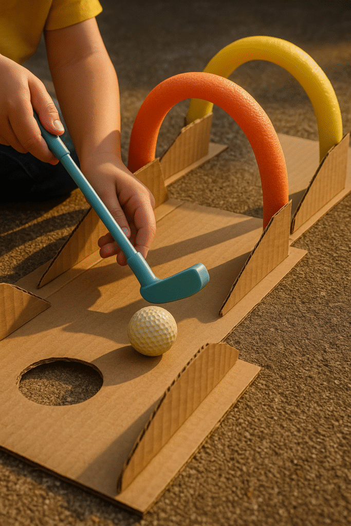 DIY Mini-Golf Course