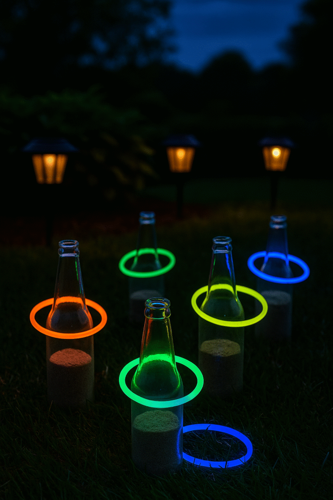Glow-in-the-Dark Ring Toss
