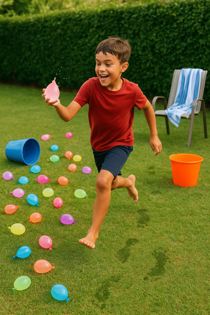 Water Balloon Relay