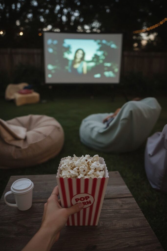 Backyard Movie Night
