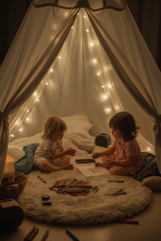 Calm Coloring & Music Tent