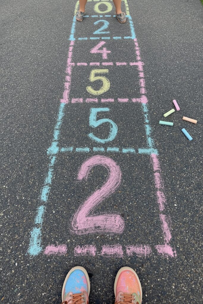 “Countdown to School” Hopscotch Game