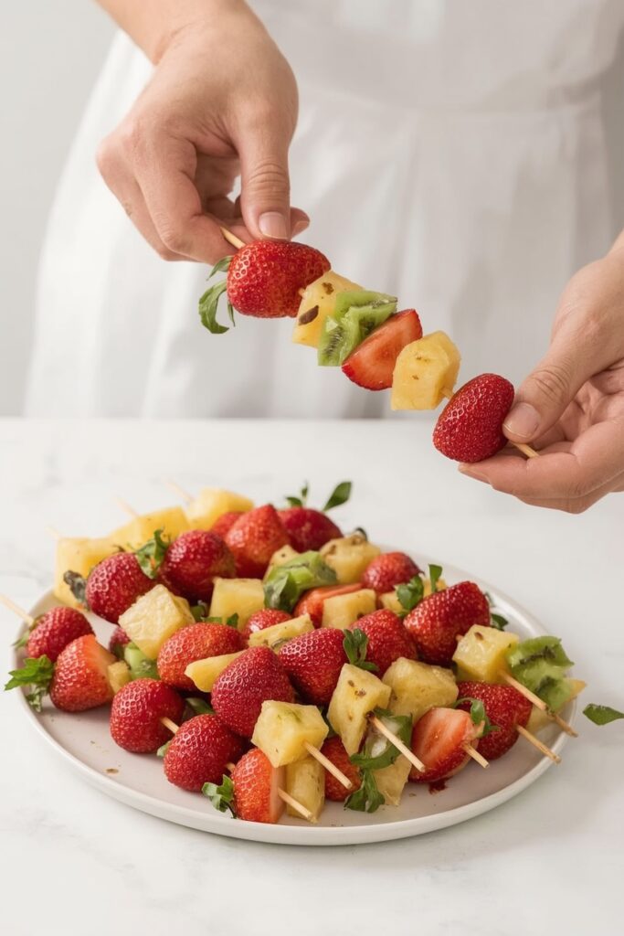 Fruit Kabob Creation