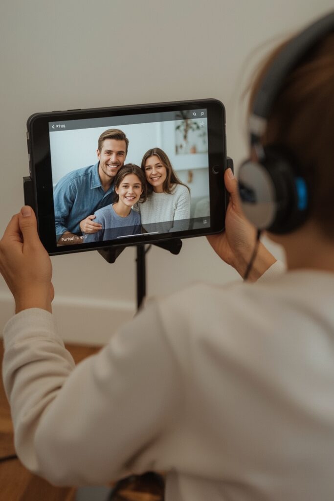 Record a Family Video Message of Support