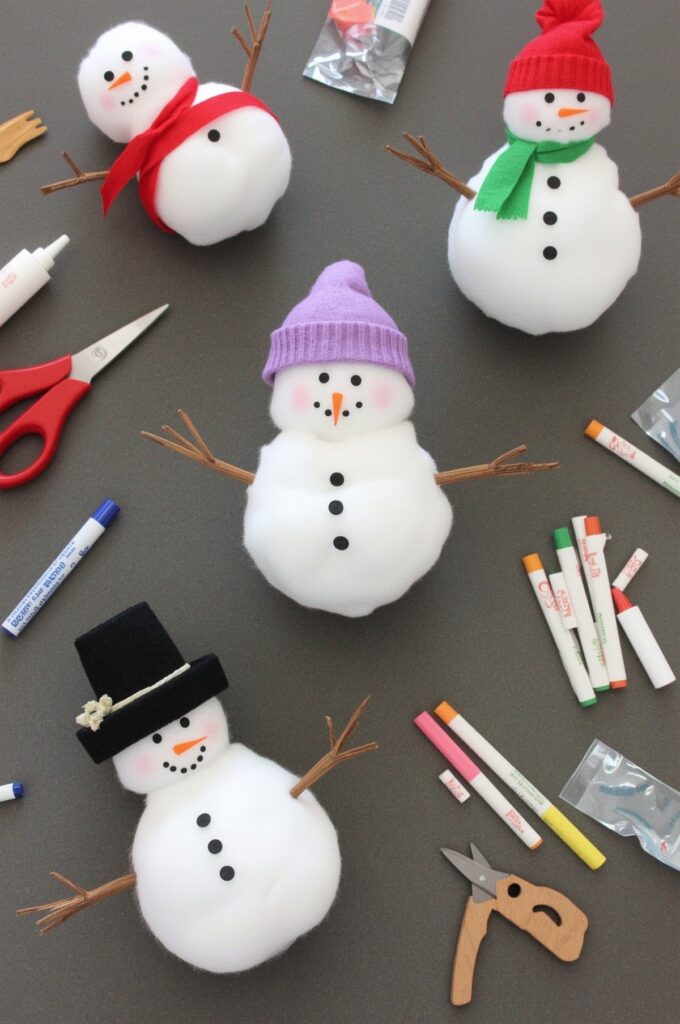 Build-a-Snowman Craft