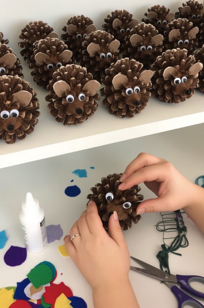 Pinecone Hedgehogs
