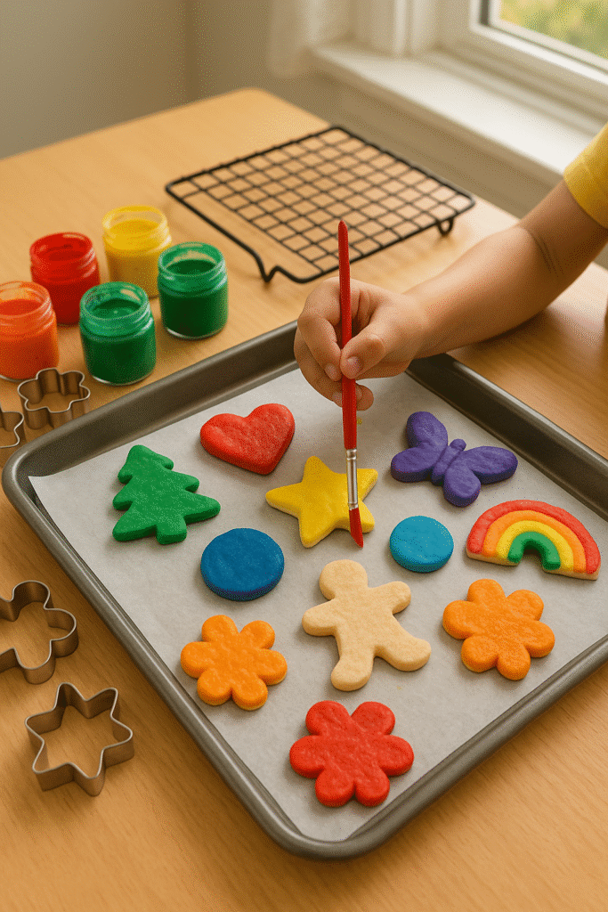Bake & Paint Salt Dough Cookie Shapes