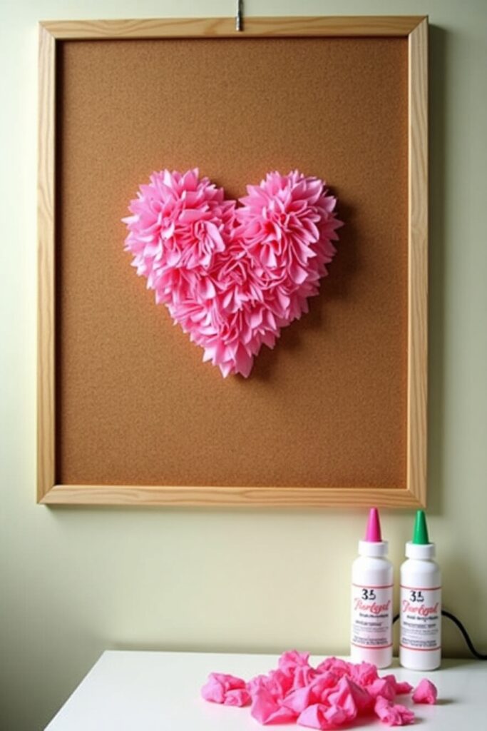 3D Tissue-Paper Heart