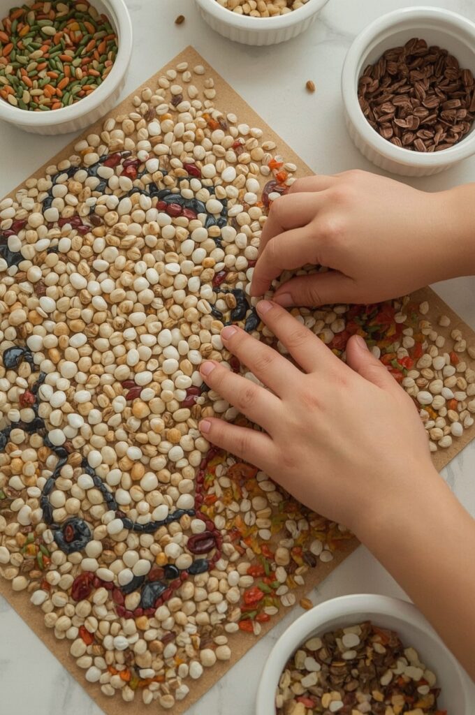 Seed Mosaic Art