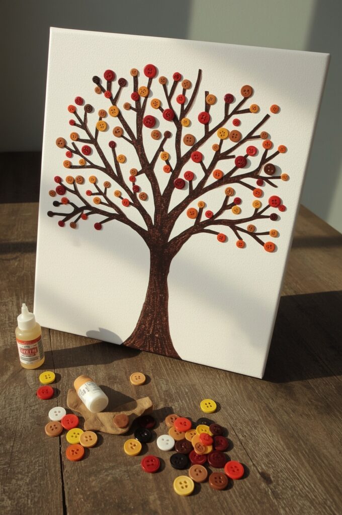 Button Tree Canvas