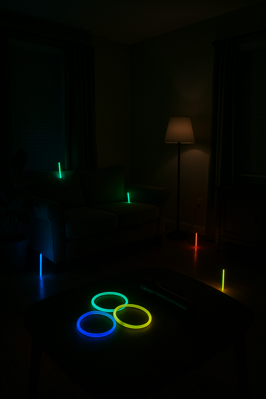 Glow-in-the-Dark Hide and Seek