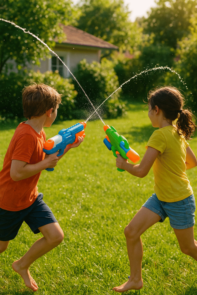Water Gun Battle