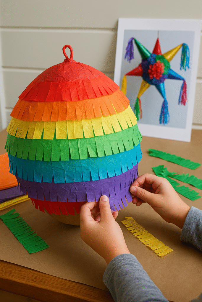 DIY Christmas Piñata Inspired by Other Cultures