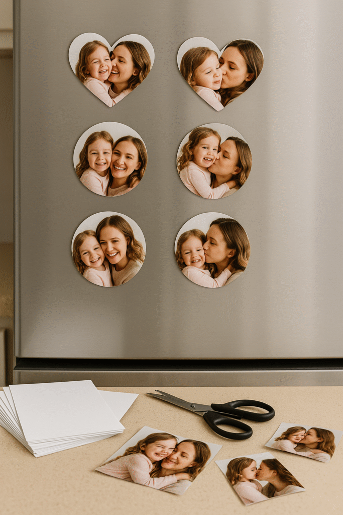 DIY Photo Magnet Set