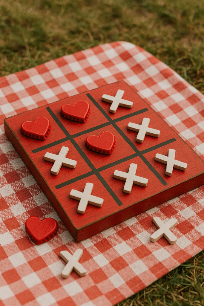 Tic-Tac-Toe Love Board
