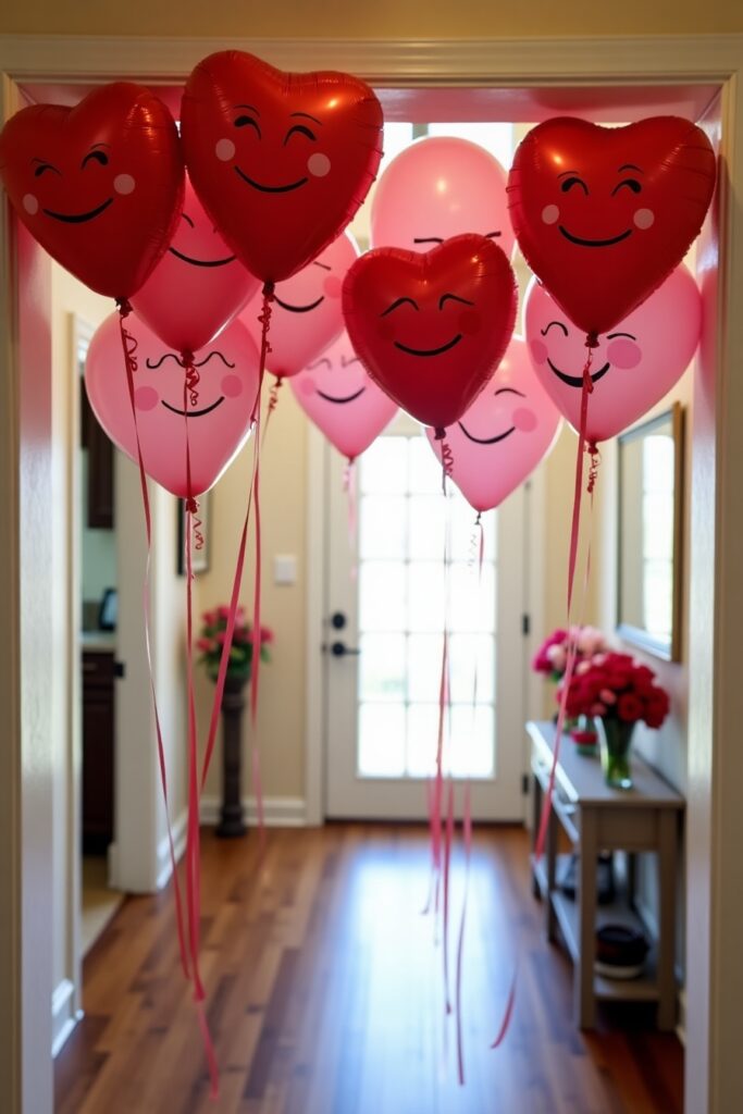 Balloon Heart Faces