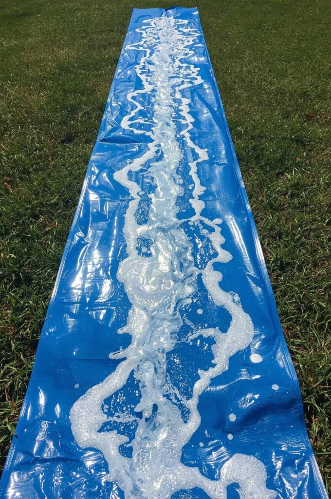 DIY Slip and Slide
