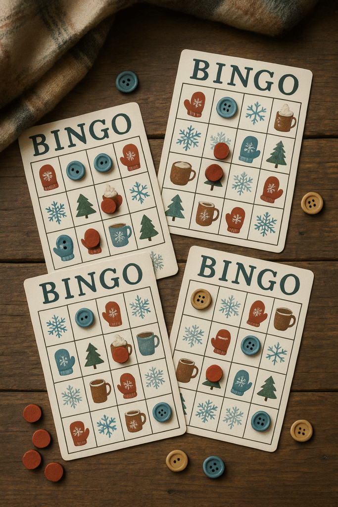 Winter Bingo Game