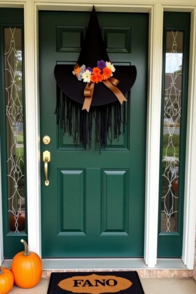 Witch Hat Door Décor