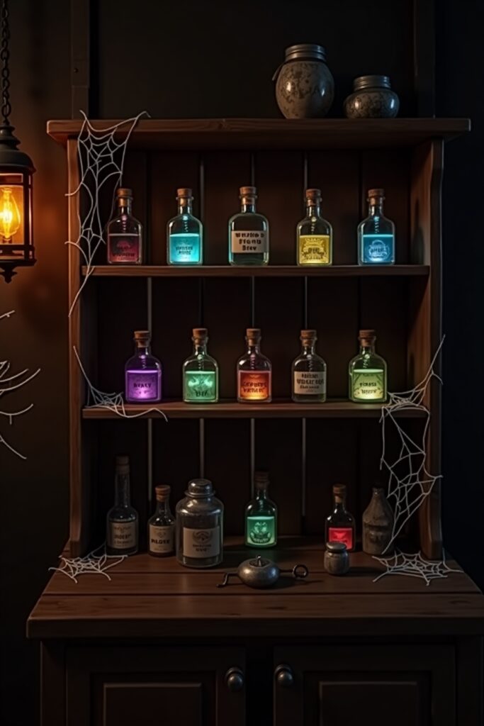 Spooky Potion Bottles