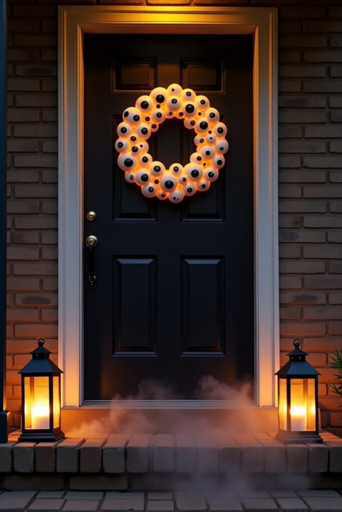 Monster Eyeball Wreath