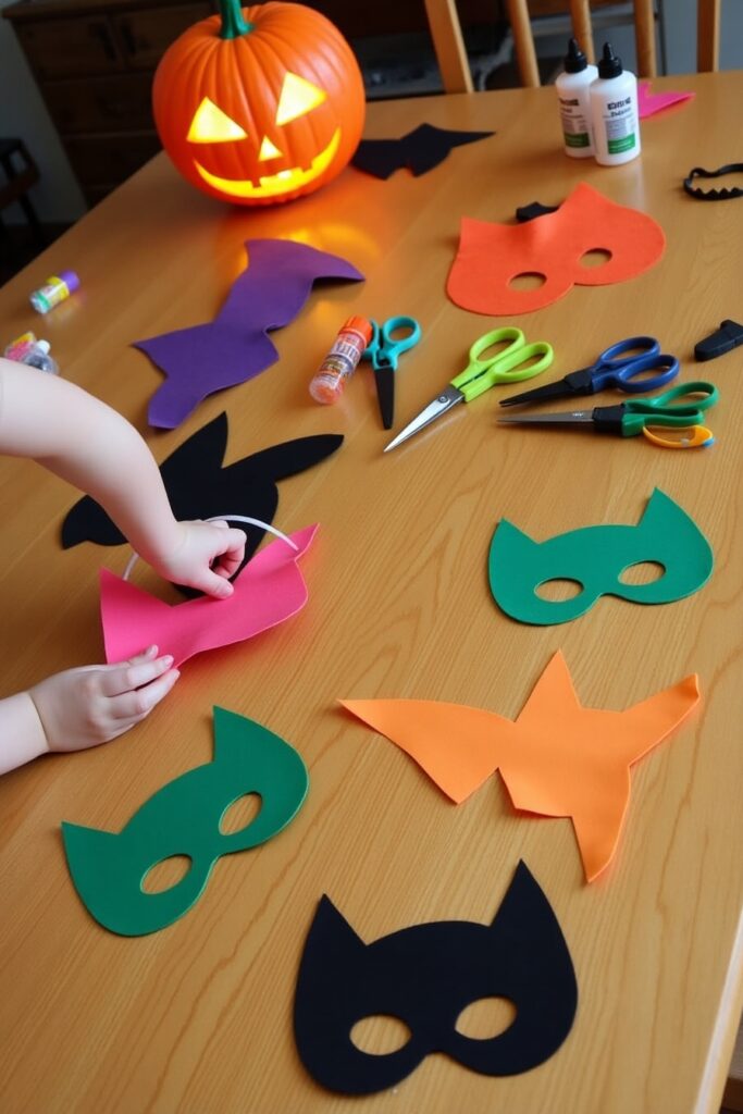 Halloween Felt Masks