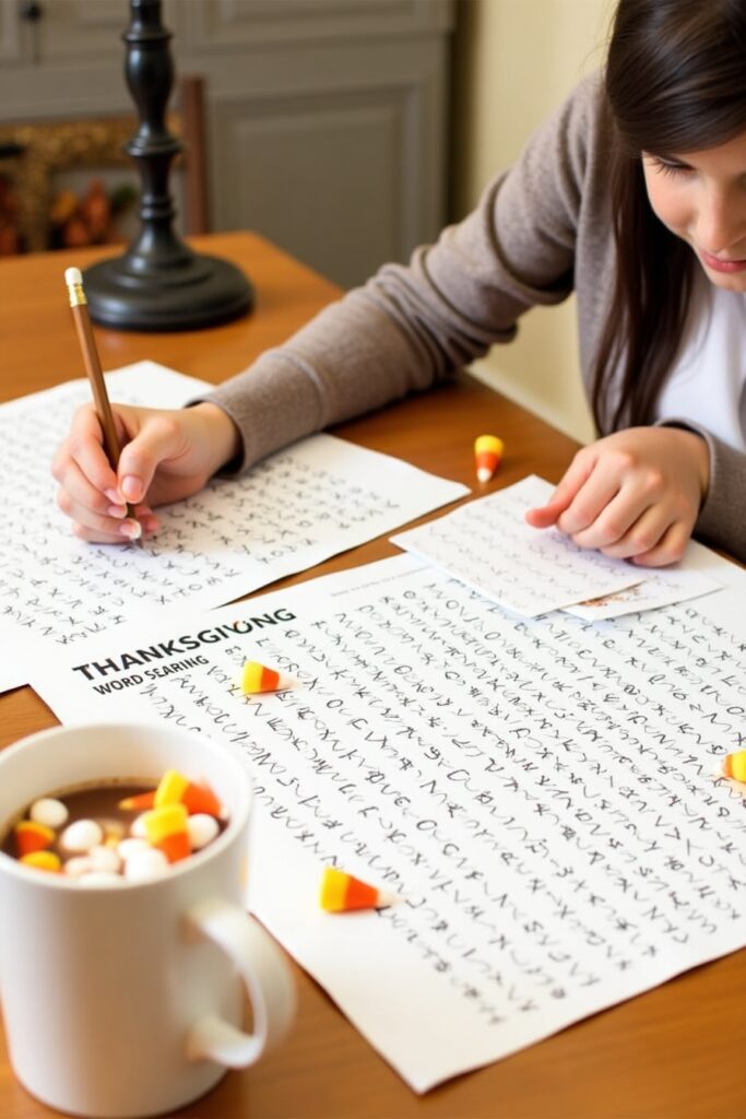 Thanksgiving Word Search