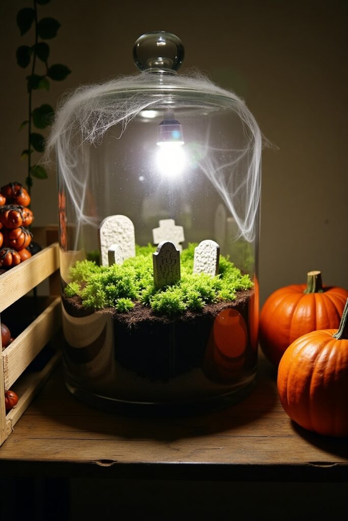 DIY Haunted Terrarium